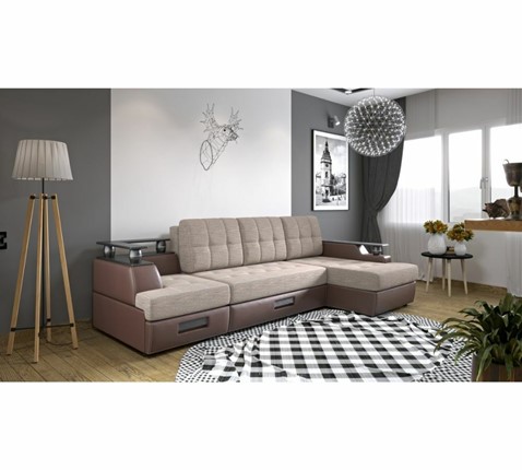 Угловой диван Мальта 17 с баром в Сочи - изображение