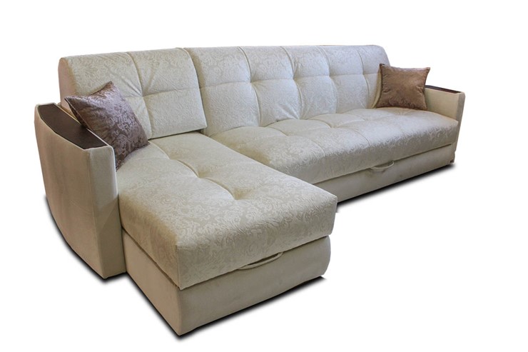 Угловой диван с оттоманкой Аккордеон-К (сп.м. 800х2050) в Краснодаре - изображение 2