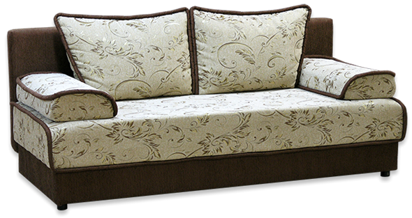 Прямой диван Лора Юность 12 БД в Краснодаре - изображение