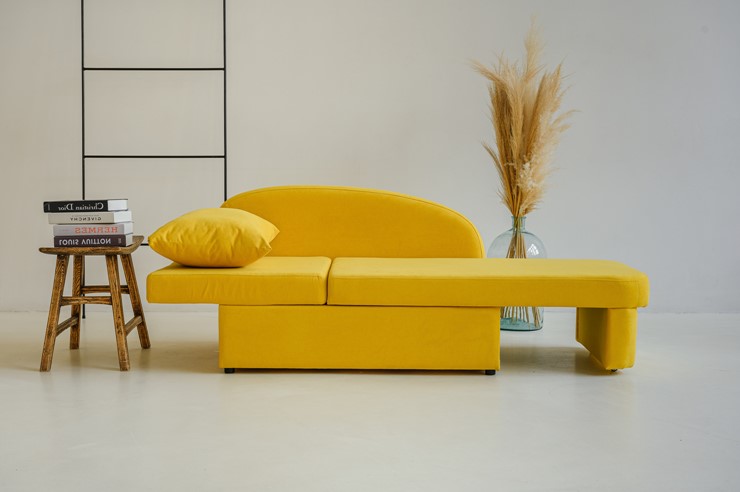 Диван-кровать левая Тедди желтый в Армавире - изображение 20