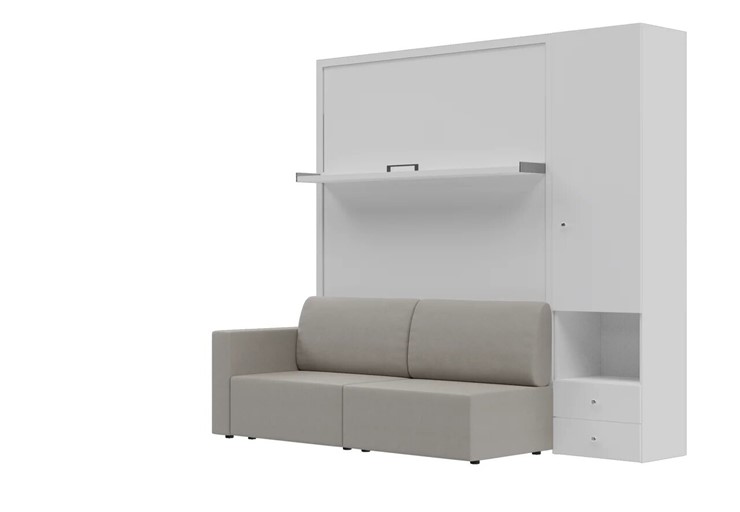 Диван Кровать-трансформер Smart (КД 1400+ШП), шкаф правый, левый подлокотник в Армавире - изображение 2