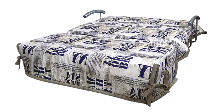 Диван прямой Аккордеон с боковинами, спальное место 1400 в Армавире - изображение 1