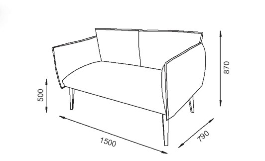 Прямой диван Брайтон 7 в Армавире - изображение 2