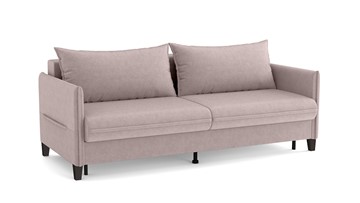 Прямой диван Тэйлор (еврокнижка), велюр велутто пастельно-розовый 11 в Армавире