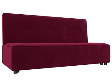 Прямой диван Зиммер, Бордовый (микровельвет) в Краснодаре