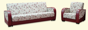 Комплект мебели Элегия 5, диван + кресло в Краснодаре