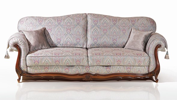 Прямой диван Лондон (4) четырехместный, механизм "Пума" в Новороссийске - изображение