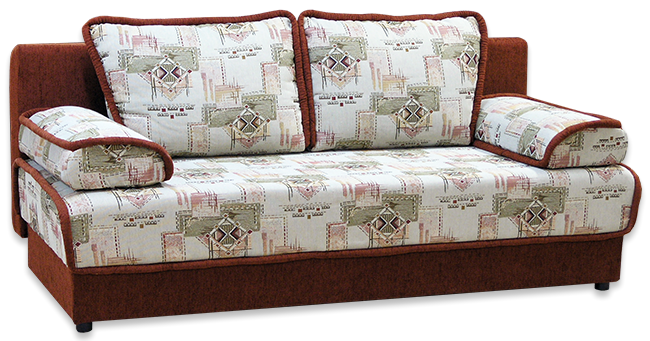 Прямой диван Лора Юность 12 БД в Краснодаре - изображение 1