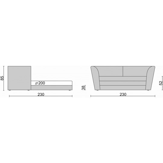 Круглый диван-кровать Смайл в Армавире - изображение 6
