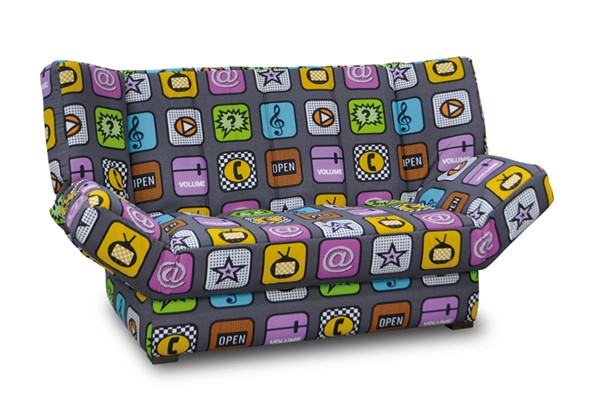 Прямой диван София Люкс пружинный блок в Сочи - изображение