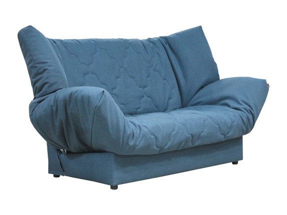 Прямой диван Ивона, темпо7синий в Армавире - изображение