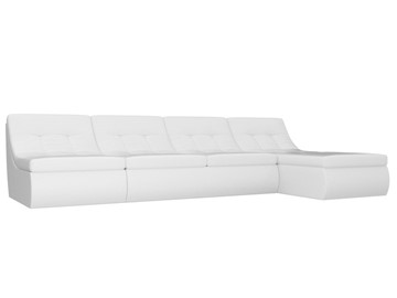 Модульный угловой диван Холидей, Белый (экокожа) в Армавире