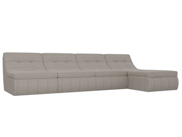 Модульный угловой диван Холидей, Корфу 02 (рогожка) в Армавире
