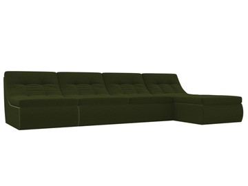 Модульный угловой диван Холидей, Зеленый (микровельвет) в Новороссийске