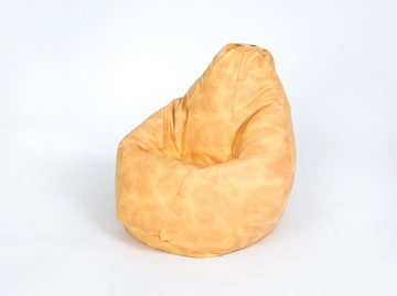 Кресло-мешок Груша большое, жаккард, песок в Армавире