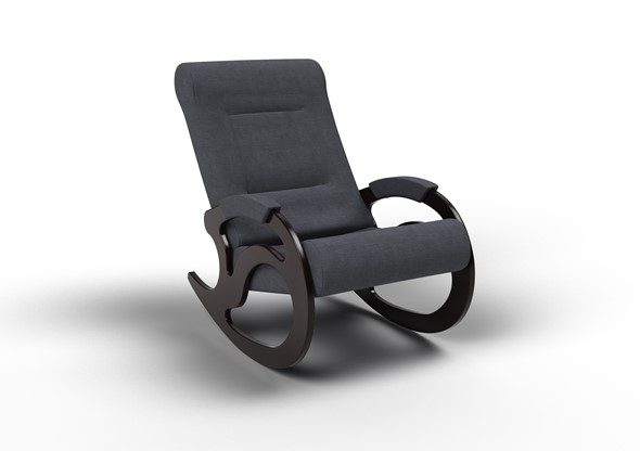Кресло-качалка Вилла, ткань графит 11-Т-ГР в Сочи - изображение