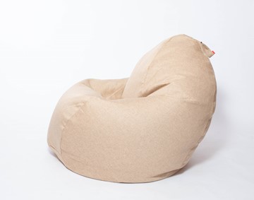 Кресло-мешок Макси, рогожка, 150х100, песочное в Краснодаре - предосмотр 2