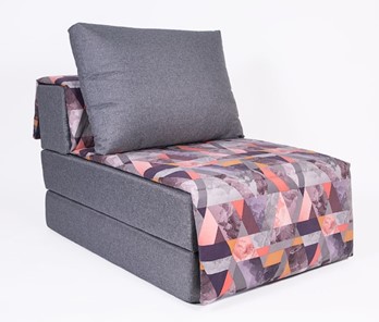 Бескаркасное кресло-кровать Харви, серый - сноу манго в Армавире