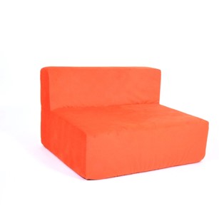 Кресло бескаркасное Тетрис 100х80х60, оранжевое в Краснодаре