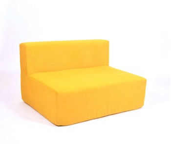 Кресло бескаркасное Тетрис 100х80х60, желтое в Армавире