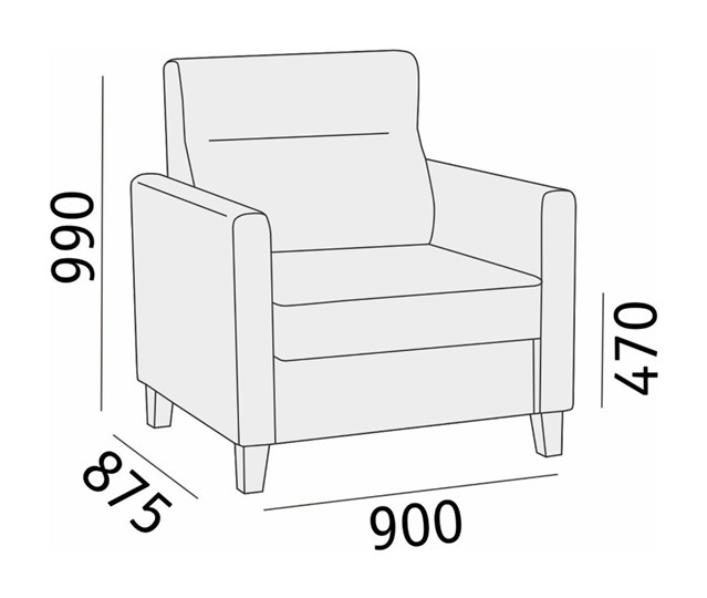 Кресло Марсель в Сочи - изображение 2