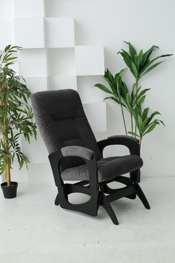 Кресло-качалка Леон маятниковая, ткань AMIGo графит 29-Т-ГР в Армавире - изображение 6