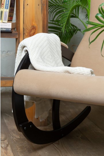 Кресло-качалка Корсика, ткань Amigo Beige 34-Т-AB в Сочи - изображение 5