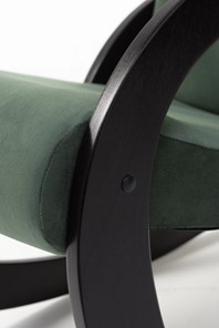 Кресло-качалка в гостиную Корсика, ткань Amigo Green 34-Т-AG в Сочи - предосмотр 5