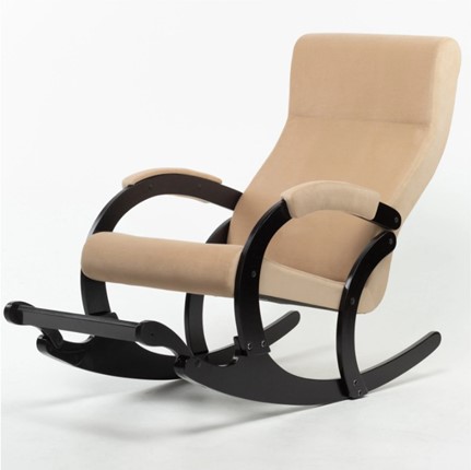 Кресло-качалка в гостиную Марсель, ткань Amigo Beige 33-Т-AB в Сочи - изображение