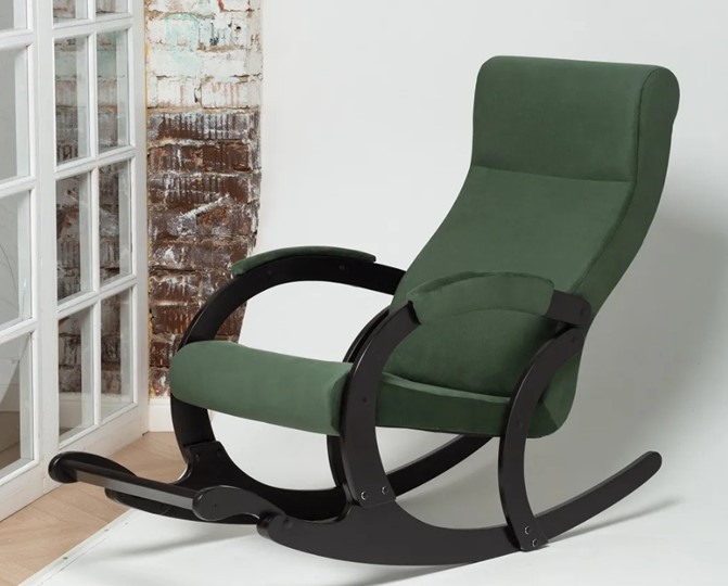 Кресло-качалка Марсель, ткань Amigo Green 33-Т-AG в Новороссийске - изображение 3