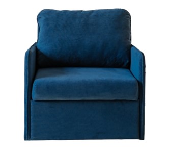 Кресло-кровать Амира синий в Сочи - предосмотр
