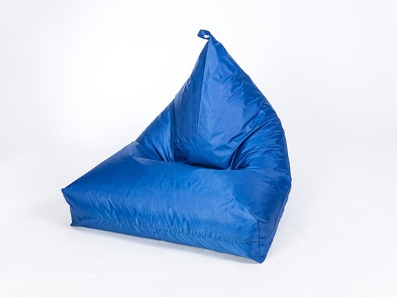Кресло-мешок Пирамида, синий в Краснодаре - изображение