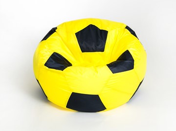 Кресло-мешок Мяч большой, желто-черный в Армавире