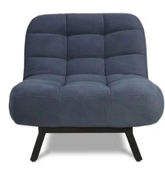 Раскладное кресло Абри опора металл (синий) в Краснодаре - изображение 1