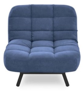 Раскладное кресло Абри опора металл (синий) в Краснодаре