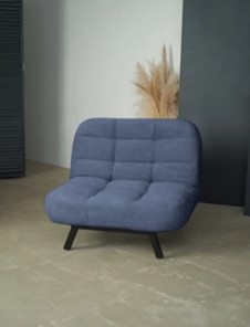 Раскладное кресло Абри опора металл (синий) в Сочи - предосмотр 8