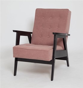 Кресло Ретро (венге / RS 12 - розовый) в Краснодаре
