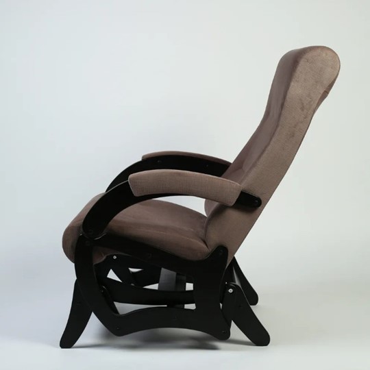 Кресло-качалка Амелия, ткань кофе с молоком 35-Т-КМ в Сочи - изображение 1