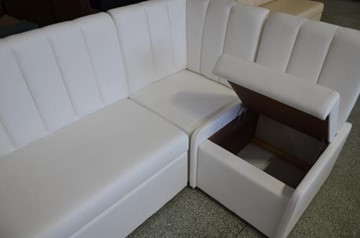 Кухонный угловой диван КУ-20 малый с коробом в Армавире - предосмотр 1