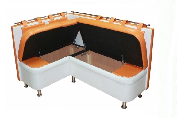 Угловой кухонный диван Модерн (с коробами) в Сочи - изображение 1