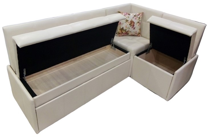 Кухонный угловой диван Модерн 8 со спальным местом и двумя коробами в Краснодаре - изображение 2