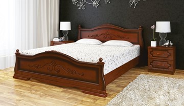 Кровать 1-спальная Карина-1 (Орех) 90х200 в Краснодаре