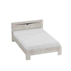 Кровать с основанием Соренто 1400, Дуб бонифаций в Сочи