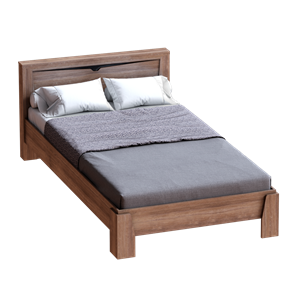 Кровать с основанием Соренто 1400, Дуб стирлинг в Сочи