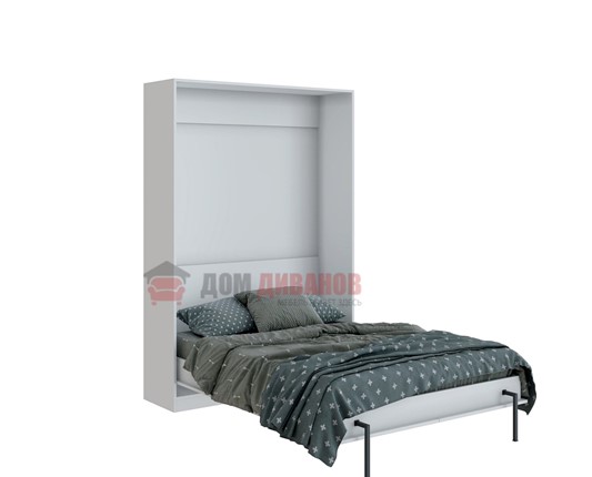 Кровать-шкаф Велена, 1200х2000, цвет белый в Краснодаре - изображение