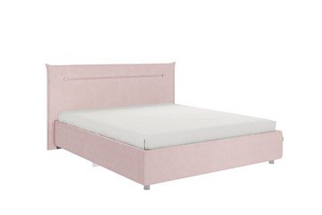 Кровать Альба 1.6, нежно-розовый (велюр) в Краснодаре
