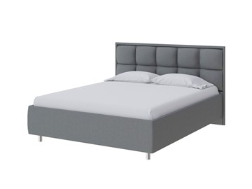 Двуспальная кровать Chessy 180х200, Рогожка (Savana Grey (серый)) в Краснодаре