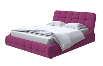 Кровать в спальню Corso-6 200х200, Рогожка (Savana Berry) в Сочи