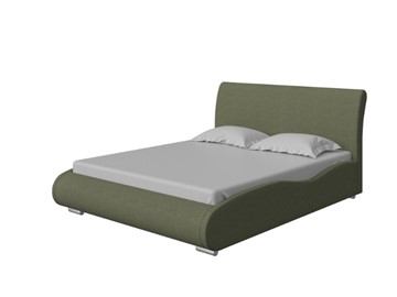 Кровать в спальню Corso-8 Lite 140x200, Искусственная шерсть (Лама Авокадо) в Краснодаре