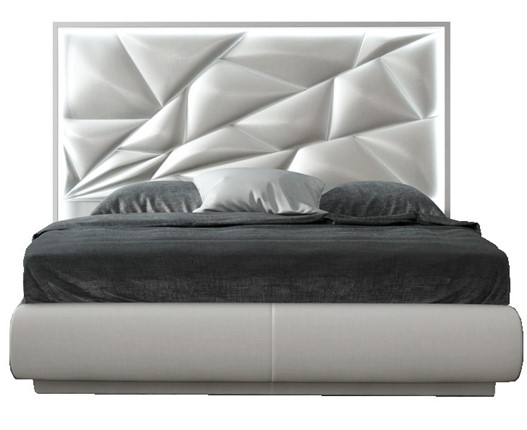 Кровать спальная FRANCO KIU 1242 с LED подсветкой изголовья (180х200) в Сочи - изображение